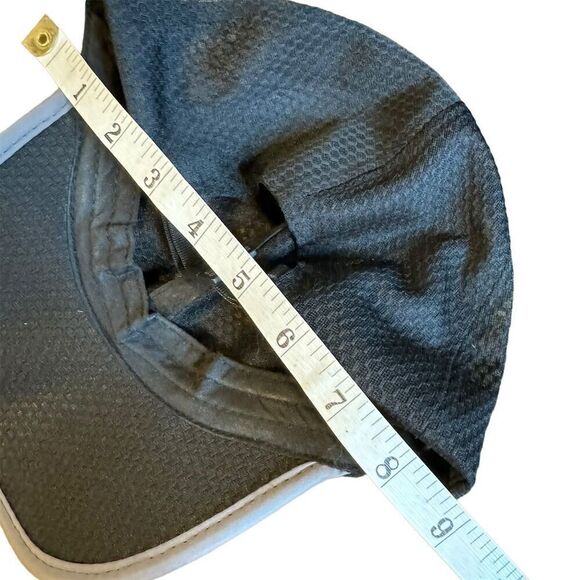 Ellewin Unisex Black & Grey Quick Dry Mesh  Cap Adjustable Breathable Hat - Picture 11 of 11